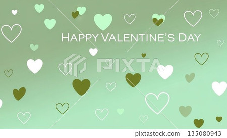 Valentine's Day background material illustration Valentine's Day background material illustration 135080943