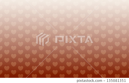 Brown heart pattern gradient background - Simple design for Valentine's Day Brown heart pattern gradient background - Simple design for Valentine's Day 135081351