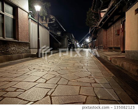 金屋町夜景(富山縣高岡市) 金屋町夜景(富山縣高岡市) 135082123