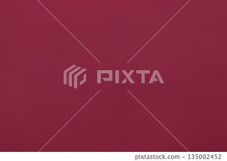 Flat design is showing solid maroon surface filling entire frame in minimal abstract style 135082452