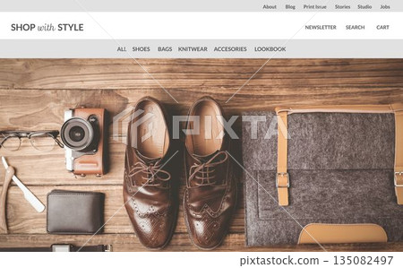 vintage camera, shoes and bag vintage camera, shoes and bag 135082497