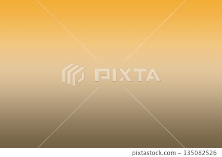 Digitally generated image of gold colored background with gradient, copy space 135082526