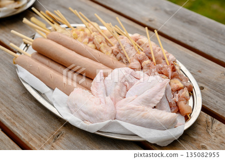 各種燒烤食材 [攝影協力：沖繩海濱度假村雅] 135082955