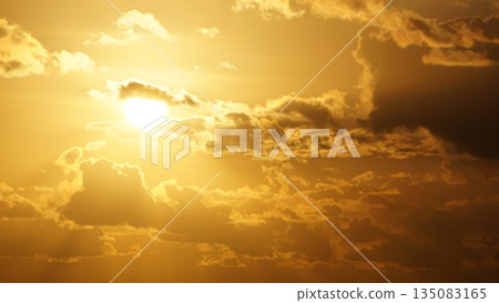 The sky filled with the light of the morning glow (or dusk) The sky filled with the light of the morning glow (or dusk) 135083165