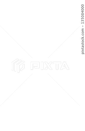 Circle transparent curve with overlapping design. Concept technology 135084000