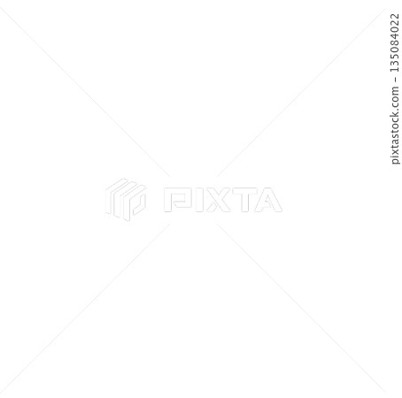 Circle transparent curve with overlapping design. Concept technology Circle transparent curve with overlapping design. Concept technology 135084022
