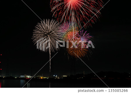 田原市（愛知縣）渥美半島煙火大會場景 135085266