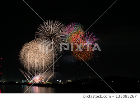 田原市(愛知縣)渥美半島煙火大會場景 田原市(愛知縣)渥美半島煙火大會場景 135085267