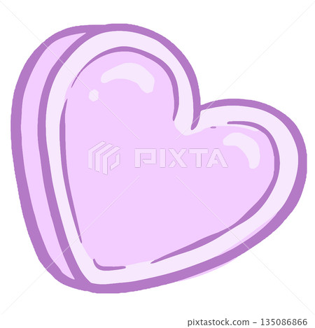 Graphic pop art cartoon hearts love valentines illustration vector in cute colour Graphic pop art cartoon hearts love valentines illustration vector in cute colour 135086866