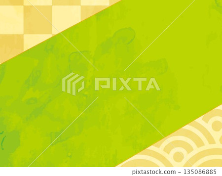 New Year's card, New Year, New Year, rabbit, Japanese style, Japanese pattern, background, concentrated line, cartoon, yellow, light, New Year's card, New Year, New Year, rabbit, Japanese style, Japanese pattern, background, concentrated line, cartoon, yellow, light, 135086885