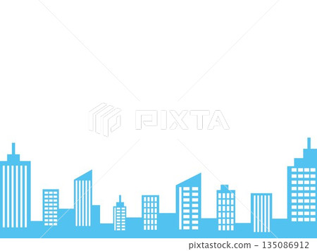 Sky, Blue Sky, Illustration, Clouds, Background, Vector, Confetti, Copy Space, Landscape, Event 135086912