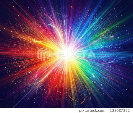 五彩繽紛的閃光 135087232