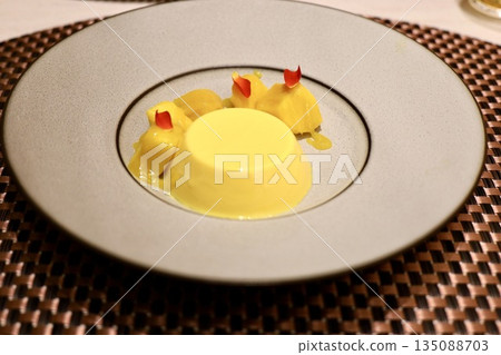 Mango pudding dessert Mango pudding dessert 135088703