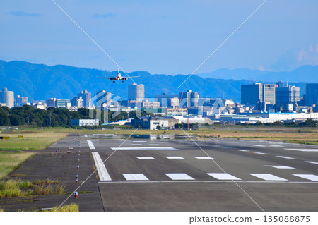 Landing at Osaka Airport Landing at Osaka Airport 135088875