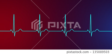 P-pulmonale, 3D illustration 135089503