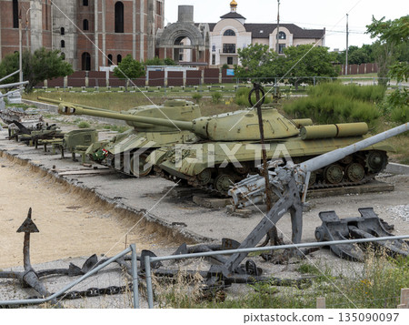 August 22 2025 Monument to the landless soldiers in Novorossiysk Russia commemorating their heroism during World War II. Historic memorial on the Black Sea coast August 22 2025 Monument to the landless soldiers in Novorossiysk Russia commemorating their heroism during World War II. Historic memorial on the Black Sea coast 135090097