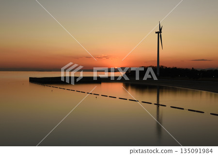 伊勢灣的長曝光日落 伊勢灣的長曝光日落 135091984
