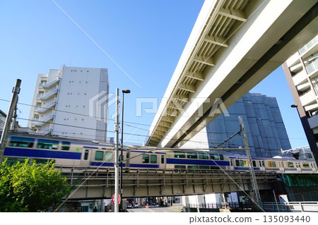 Nishi-Nippori route scenery Nishi-Nippori route scenery 135093440
