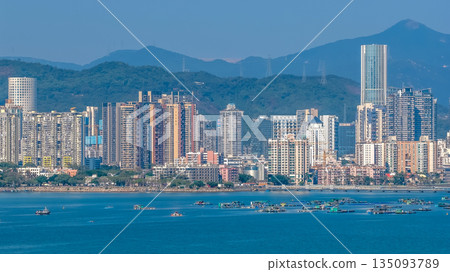 Jan 3 2026 Sha Tau Kok Hoi Coastal Port Area Hong Kong Jan 3 2026 Sha Tau Kok Hoi Coastal Port Area Hong Kong 135093789