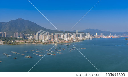 Jan 3 2026 Sha Tau Kok Hoi Coastal Port Area Hong Kong Jan 3 2026 Sha Tau Kok Hoi Coastal Port Area Hong Kong 135093803