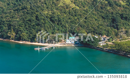 Jan 3 2026 Kuk Po Public Pier Rural Waterfront Hong Kong Jan 3 2026 Kuk Po Public Pier Rural Waterfront Hong Kong 135093818