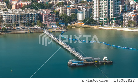 Jan 3 2026 Sha Tau Kok Pier Coastal Gateway In Hong Kong Jan 3 2026 Sha Tau Kok Pier Coastal Gateway In Hong Kong 135093828