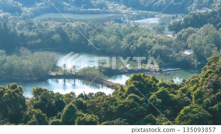 Jan 3 2026 Nam Chung Fish Pond Rural Aquaculture Hong Kong Jan 3 2026 Nam Chung Fish Pond Rural Aquaculture Hong Kong 135093857