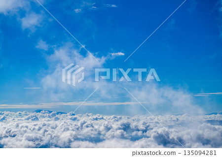 Hakuba Village in early summer as seen from Happo-one 135094281
