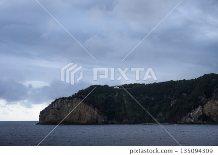 多雲的海角和海 135094309