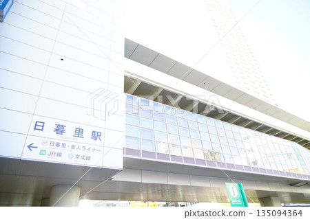 Nippori Station (Japan Tokyo Asia) Nippori Station (Japan Tokyo Asia) 135094364