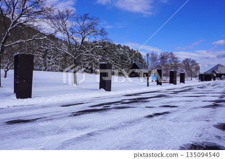 Snowy Iwamizawa Park parking lot 135094540