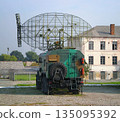 Obsolete Soviet radar based on ZIL vehicle 135095392