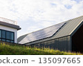 Eco House With Solar Roof 135097665