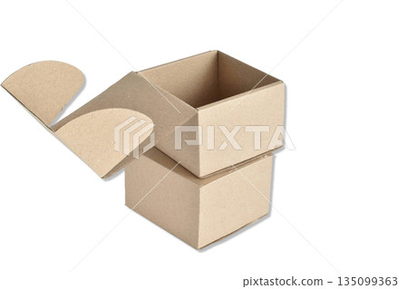 Packaging cardboard boxes. Packaging cardboard boxes. 135099363