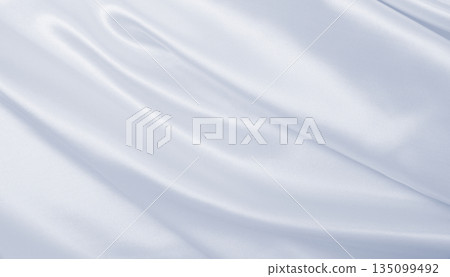 Smooth elegant grey silk or satin luxury cloth as wedding background. Luxurious Christmas background or New Year background design Smooth elegant grey silk or satin luxury cloth as wedding background. Luxurious Christmas background or New Year background design 135099492