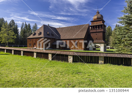 Svaty Kriz Articular wooden church in Slovakia 135100944