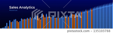 Financial Growth Stock Market Graphic, Economy Trade Graph, Data Chart Business Development Strategy Finance, Invest Background Concept, Global Digital Sale Analysis, Year Plan. Vector Illustration Financial Growth Stock Market Graphic, Economy Trade Graph, Data Chart Business Development Strategy Finance, Invest Background Concept, Global Digital Sale Analysis, Year Plan. Vector Illustration 135103788