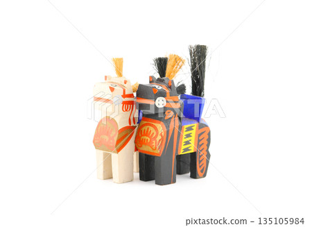 Miharukoma, a traditional craft from Fukushima Prefecture, Japan 135105984