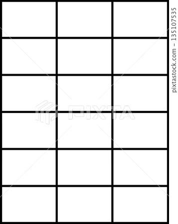 方形框架 135107535