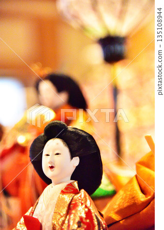 奈良縣坪坂寺的雛人偶 奈良縣坪坂寺的雛人偶 135108944