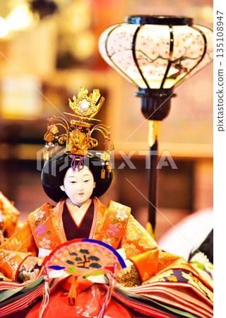 奈良縣坪坂寺的雛人偶 奈良縣坪坂寺的雛人偶 135108947