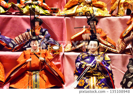 奈良縣坪坂寺的雛人偶 奈良縣坪坂寺的雛人偶 135108948