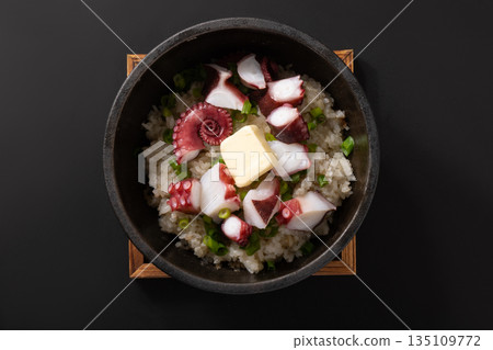 石烤奶油章魚飯 石烤奶油章魚飯 135109772