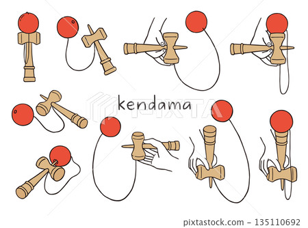 Kendama手繪插畫集（彩色） 135110692