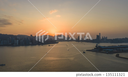 Jan 4 2026 Kwun Tong Tsai Hong Kong Harbour Urban View 135111321