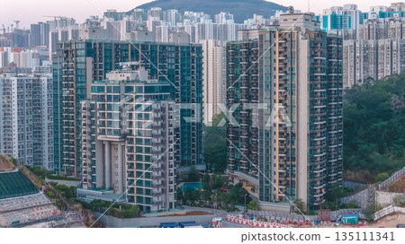 Jan 4 2026 kwun Tong Residential Area Dense Urban Living Hong Kong 135111341