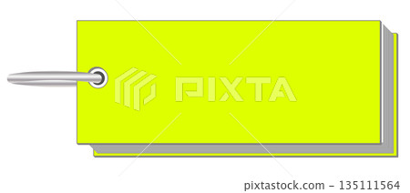 Simple and realistic blank vocabulary book illustration 135111564