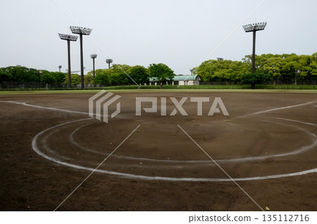 維護良好的棒球場 135112716