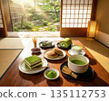 Matcha-based foods, sweets, and drinks 135112753