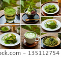 Matcha-based foods, sweets, and drinks 135112754